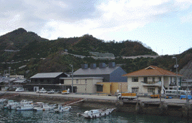 Exterior of Akinada Kouryukan