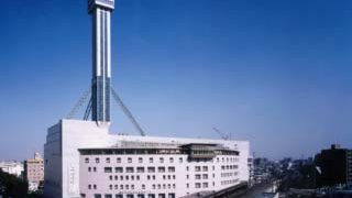 区民ホールの外観