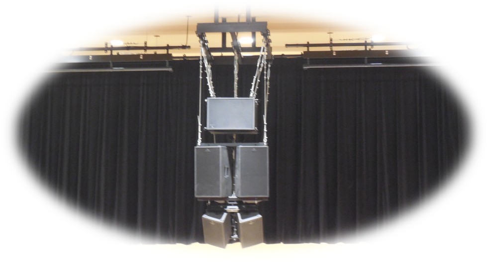 ポイントソース型スピーカ クラスター